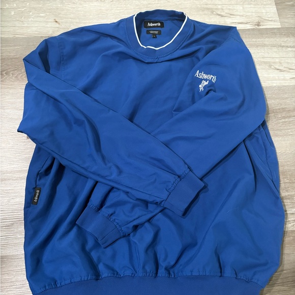 Ashworth Other - Ashworth Men's Vibrant Blue Crewneck Sweater